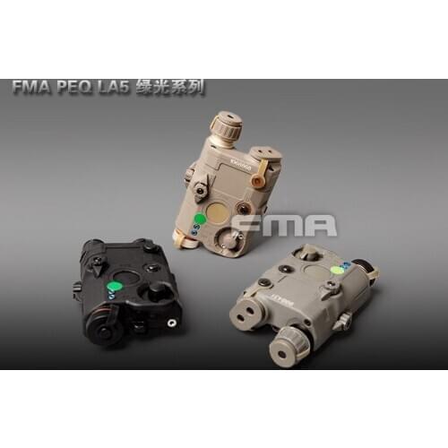 FMA peq15-la5 upgrade function led white light + green laser indicator with IR lens
