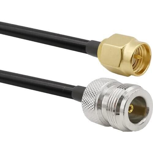 SMA Male to N Female RG58 Cable Radio WIFI extension SMA to N Connector For 4G LTE Cellular Amplifier Cell Phone Signal Booster