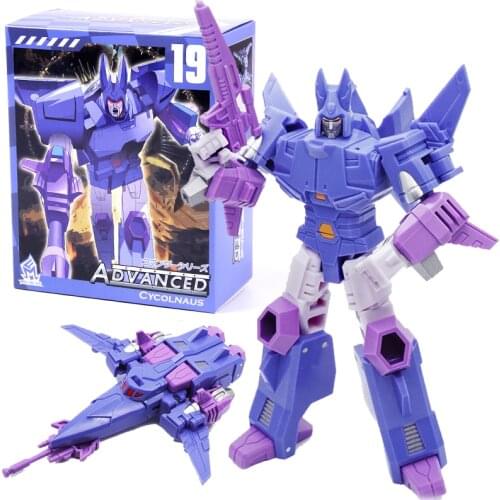 MFT Pocket Small Scale Mf19 Cyclonus Action Robot Transformation Fighter Deformation Toy