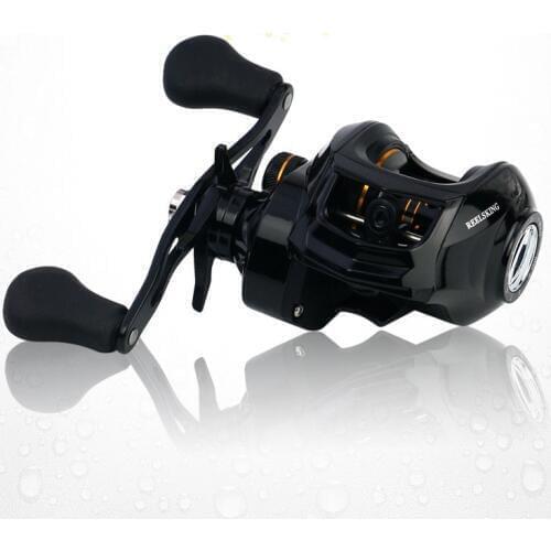 Baitcasting Reel 17+1BB Lure Bait Casting Trolling Fishing Wheel pesca Left Right Hand Metal Handle Reels for Saltwater Fres