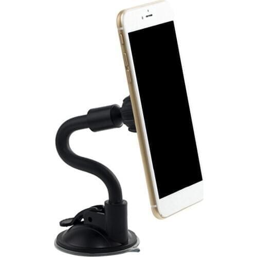 HOT SALES !!! Universal Long Arm Magnetic Phone Holder Adjustable Car Windshield Mount Stand