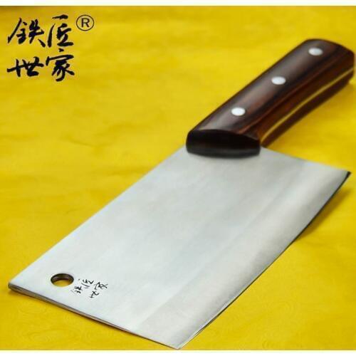 Cleaver knife stainless steel Slicing knife chinese handmade vegetable fruit meat fish kitchen knives ножи кухонные