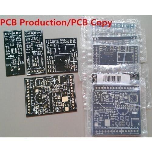 0.4mm thin Single Side PCB / Double Side PCB / Multilayer PCB Production PCB Copy IC Chip Decryption 1.0mm 2L PCB PCBA Assembly