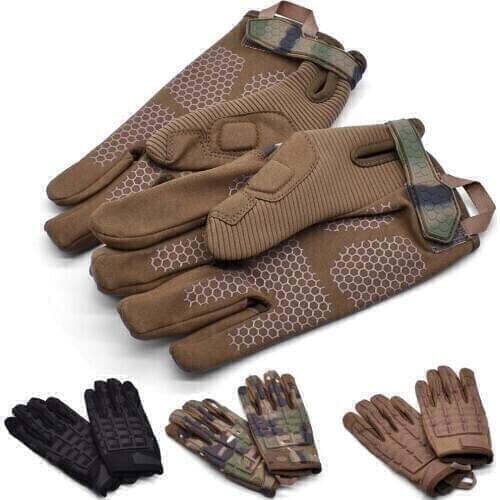 For Honda PCX 125 150 KAWASAKI Versys 650 KLZ1000 Z400 Motorcycl Gloves Cycling Full Finger Gloves Non-Slip Breathable Gloves