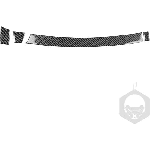 Suitable for 2014-2019 Chevrolet Corvette C7 Carbon Fiber Co-pilot Storage Box Decoration Patch