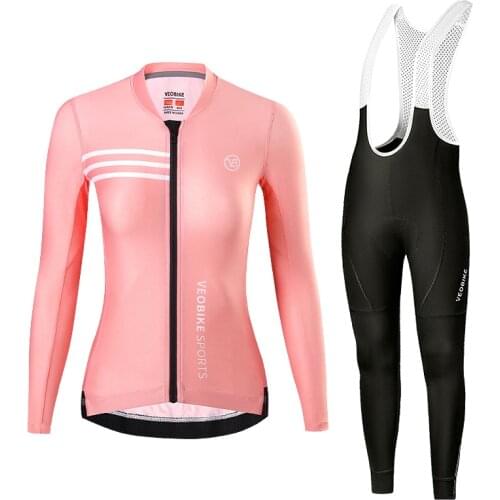 Pro Team Cycling Jersey Set Men Women Road Bike Uniforme Ciclismo Mtb Wear Bicycle Clothing Summer Long Sleeve For Couples 2021