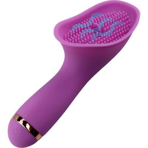 Brush Tongue Licking Vibrator Powerful Vaginal Clitoris Stimulator Sex Toys for Women AV Rod Rechargeable G-spot Massager Sexo