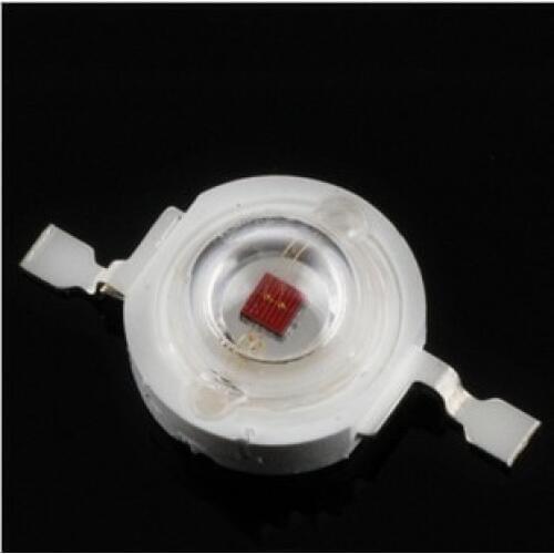 10PCS 1W LED, Red LED high power led lamp light AL PCB 610-625nm for DIY