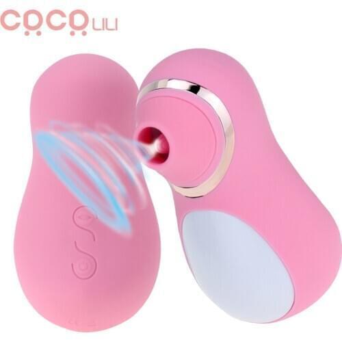 Vagina Sucking Vibrator Sex Toys for Woman Oral Tongue blowing Suction Clitoris Stimulator Masturbator Erotic Adults Products