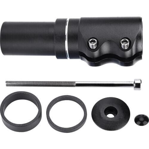 WAKE MTB Mountain Bike Bicycle Handlebar Front Fork Stem Riser Extender Bike Stem Head Up Raiser Handlebar Adaptor