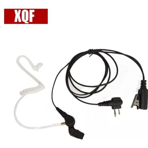 XQF Covert Tube Earpiece For Motorola Radio CLS1110 CLS1410 CLS1413 EP450 GP2000 GP88 GP88S CP88 Walkie Talkie
