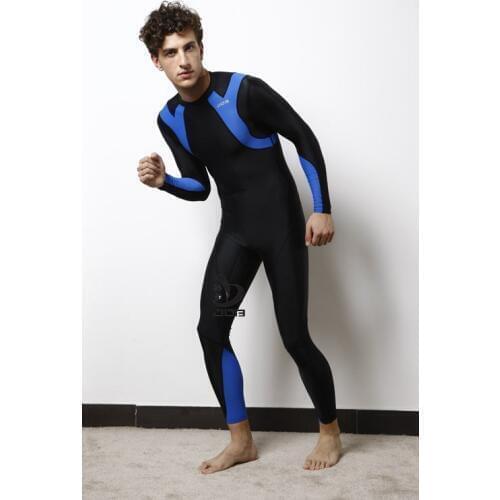 Unisex competition full body womens training & racing swimwear one piece waterproof diving suit rash guard