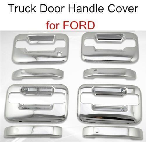 2004-2015 F-150 4D truck Door Handle Cover Without PSKH No Key Pad Accessories Truck Styling for FORD free shipping