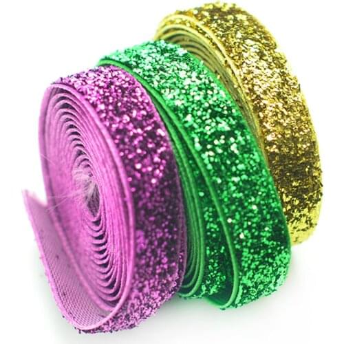 8 Colors Velvet Ribbon Velvet Ribbon Glitter Grosgrain Ribbon Deco Ribbon Costume Deco