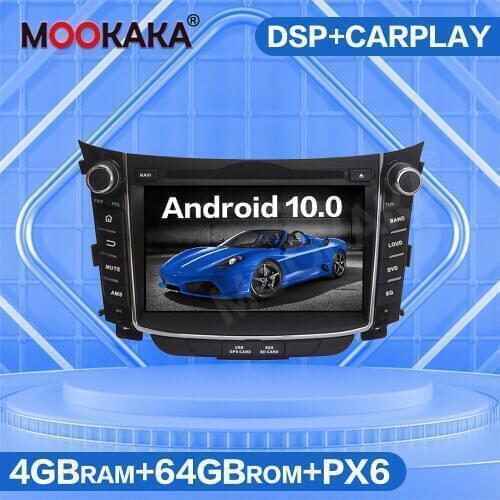 Android 10 Car DVD Player GPS Navigation Head unit For Hyundai I30 Elantra GT 2011 - 2014 Multimedia Player Radio Tape Recorder