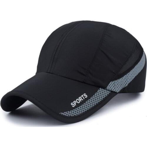 Clape Summer Outdoor Sun Hats Quick Dry Women Men Golf Fishing Cap Adjustable Snapback Unisex Baseball Caps Breathable Mesh Caps