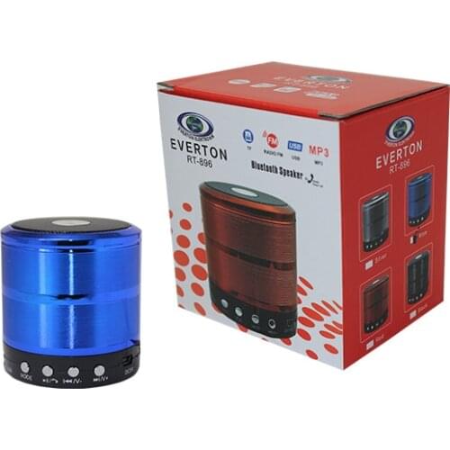 EVERTON RT-896 * VT-3058 MINI MUSIC BOX (BLUETOOTH + FM + USB + SD)