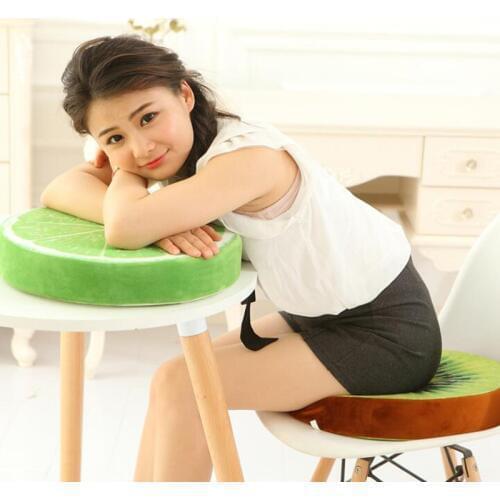 Simulation 3D Fruit Plush Pillow Cushion Cartoon Creative Sofa Pillow Home Removable And Washable Dual-Use Cushion Plush Toys