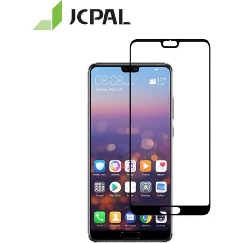 JCPAL Preserver Glass Screen Protector for HUAWEI P20 with 9H Scratch Protection Fingerprint Resistant Easy Installation