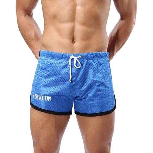 Summer Running Shorts Men Sports Jogging Fitness Shorts Mesh Breathable Mens Gym Short