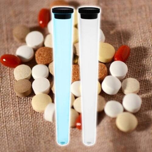 B2RB Cone Cigarette Storage Air Tight Tube Hard Plastic Pill Smoking Rolling Holder