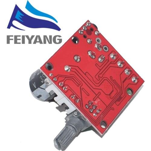 12V Mini Hi-Fi PAM8610 Audio Stereo Amplifier Board 2X10W Dual Channel D Class Lowest Price