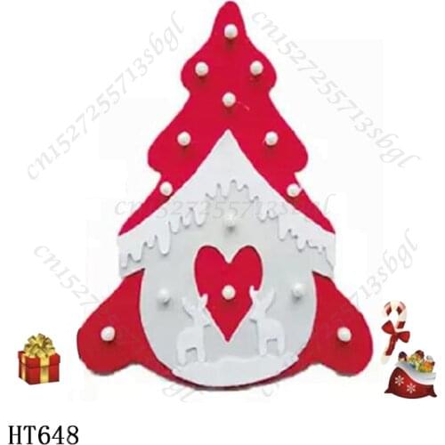 Christmas tree Cutting dies - New Die Cutting And Wooden Mold,HT648 Suitable For Common Die Cutting Machines On The Market