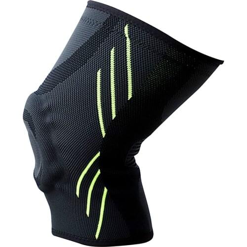 Silicone Knee Compression Brace Knee Support Pads With Gel Pad Elastic Sport Safety Knee Pad For Running Basketball Amicably