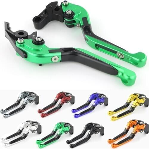 For Kawasaki Ninja 400R W800 2011-2016 ER-6N ER-6F 2006-2016 ZX-9R ZX-6R ZX6R Motorcycle Foldable Adjustable Brake Clutch Levers