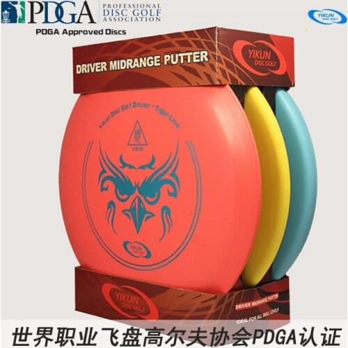 Eurodisc Disc Golf Beginner Starter Set, PDGA Approved, Putter Midrange Driver Disc