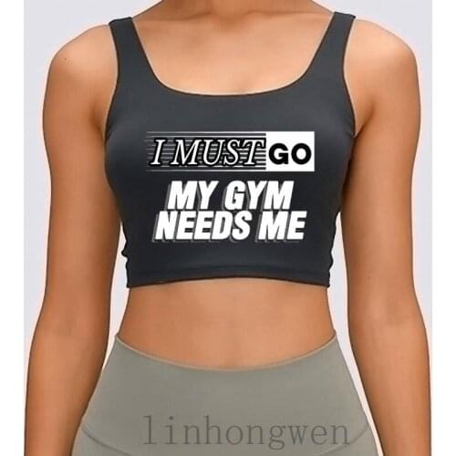 Gym Sport Fitness Crossfit Training Workout Women Tank Top Original Fit Authentic Cotton Trend Summer Style S-XL Create Crop Top