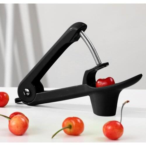 1pc Fruit Core Seed Remover Cherry Corer Tomato Olive Pitter Tool Strawberry Knife Stem Removing Gadgets Kitchen Tools Hot