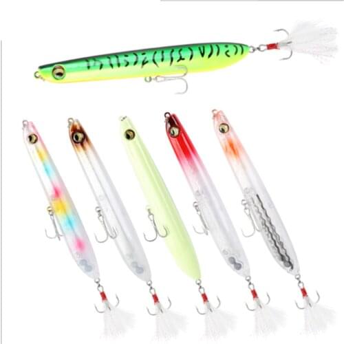 1PCS New Minnow Fishing Lures Jig 125mm/16g Isca Artificial Bionic Pencil Pasca Swim Hard Bait Wobblers for Fishing CrankBaits