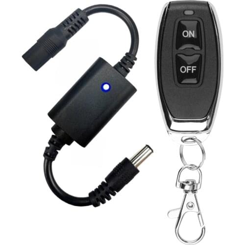 433Mhz DC 3.7V 5V 12V Wireless Rf Remote Control Switch Relay Driver Power On Off LED Light strip Reading Lamp Micro Switch 10PC