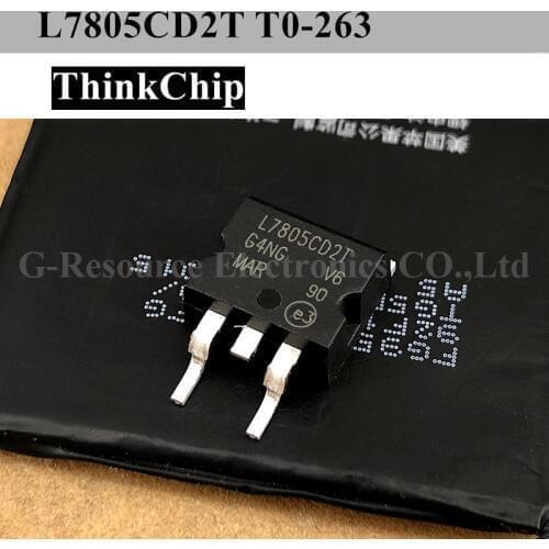10pcs) L7805CD2T TO-263 L7805C2T L7805 L7805CD2T-TR TO263 lFixed Linear Voltage Regulator