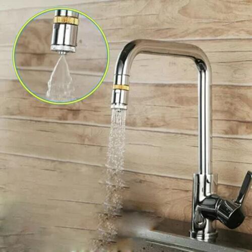 2 Function Brass Kitchen Tap Parts Rain Mist Faucet Nozzle Replacement Parts 360 Degree Rotate Basin Faucet Spout Accessorie New