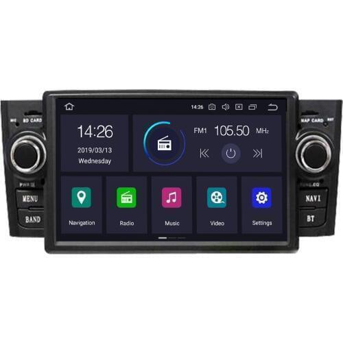 4G LTE Android 10 octa Core Car DVD Radio Stereo Player For Fiat/Grande/Punto/Linea 2007-2012 Multimedia GPS Navi RDS Wifi FM