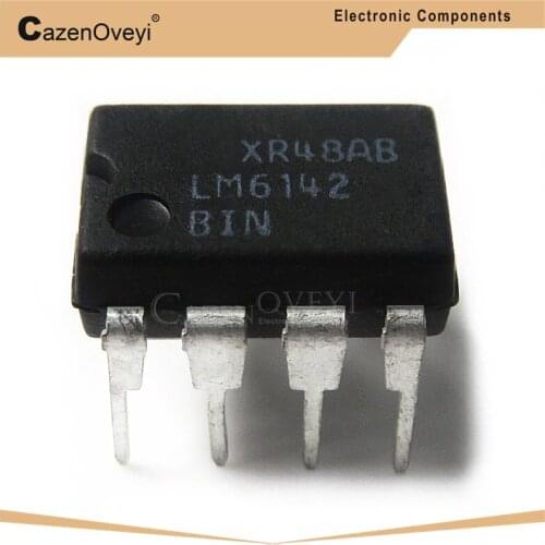 5pcs/lot LM6142BIN LM6142AIN LM6142 DIP-8 In Stock