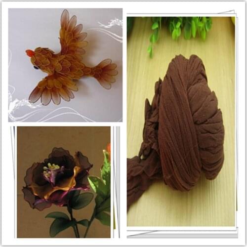 Free shipping 47 colors mix shipping or only one color ship stocking flowers/nylon flower /silk flower making/ DIY flowers craft