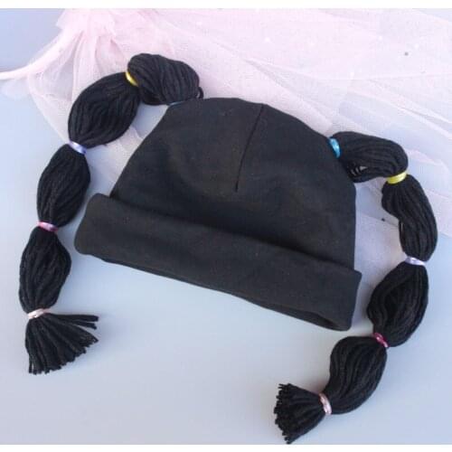 Children Cotton Hat Autumn Winter Baby Kids Girls Boys Soft Warm Braid Baby Ear Protection Wool Hat Ruffle Hot Sale