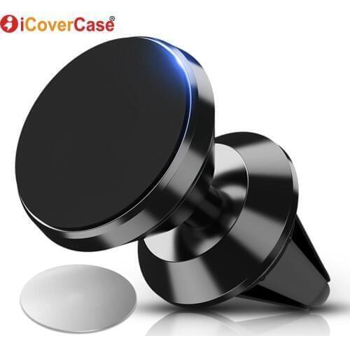 For HTC U11 Life Eyes U11+ U12+ U Ultra U Play 10 evo U19e Desire 12 12s Magnetic Car Phone Holder Air Vent Mount Mobile Stand