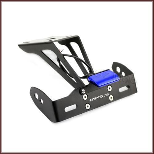For SUZUKI GSXS750 GSX-S 750 2017 Motorcycle Accessories Fender Eliminator License Plate Holder LED Light