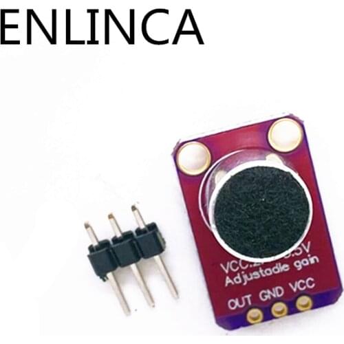 GY-MAX4466 Electret Microphone Amplifier Module MAX4466 Adjustable Gain amplifier module For Arduino
