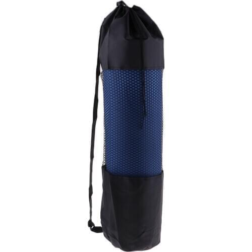 Premium Yoga Mat Carry Bag with Mesh Center Tote Sling Carrier - Choose Size