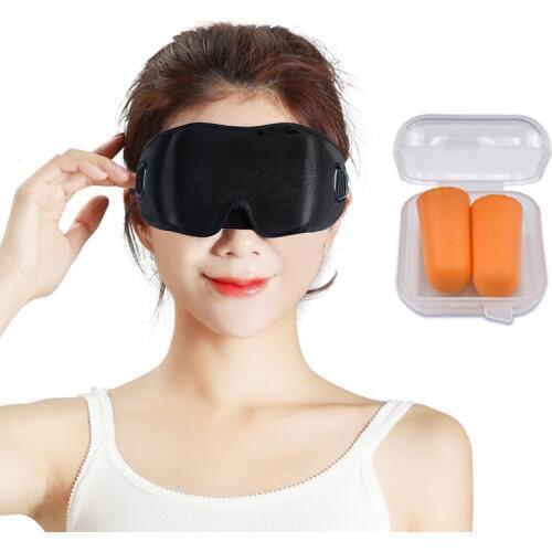 Sleep Mask Fast Sleeping Eye Mask Eyeshade Cover Shade Patch Women Men Soft Portable Blindfold Travel Sleepmasker