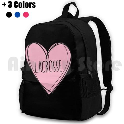 Outdoor Hiking Backpack Riding Climbing Sports Bag Lax Sorority Fraternity University College Funny Frat Pink Preppy Student