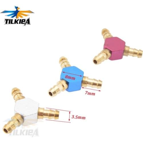 Rc Boat 3-Way Water cooling Nozzles 3 Color Water cooling faucet Water Nipples Fuel Nozzles For Rc Boat