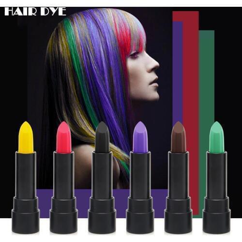 New Dye Hair Pen Disposable Temporary Hair Color Chalk Crayons Paint Contour Pen SCI88