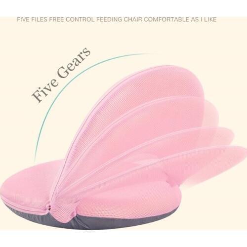 Living Room Chair Five-Gears Adjustable Breast-feeding Back Chair Floor Gaming Sofa Chair