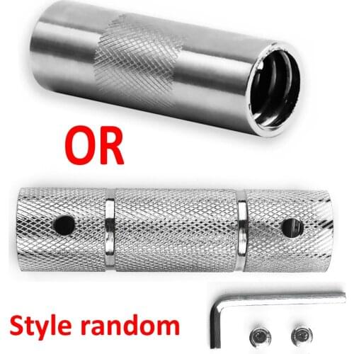 Spinlock 1" Standard 25mm Dumbbell Bar Connector Extender Linker Fitness Dumbbell Connecting Rod Barbells Attachments